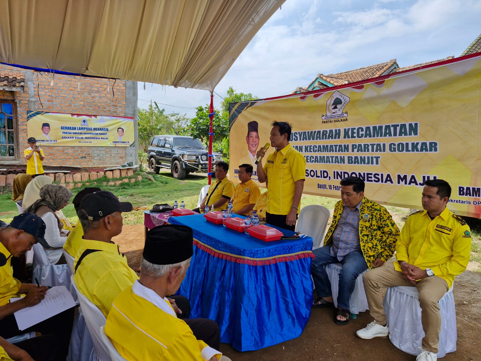 Partai Golkar Kecamatan Banjit, Way Kanan Gelar Muscam, Darlian Pone: Perkuat Konsolidasi dan Soliditas Hingga Ke Kampung